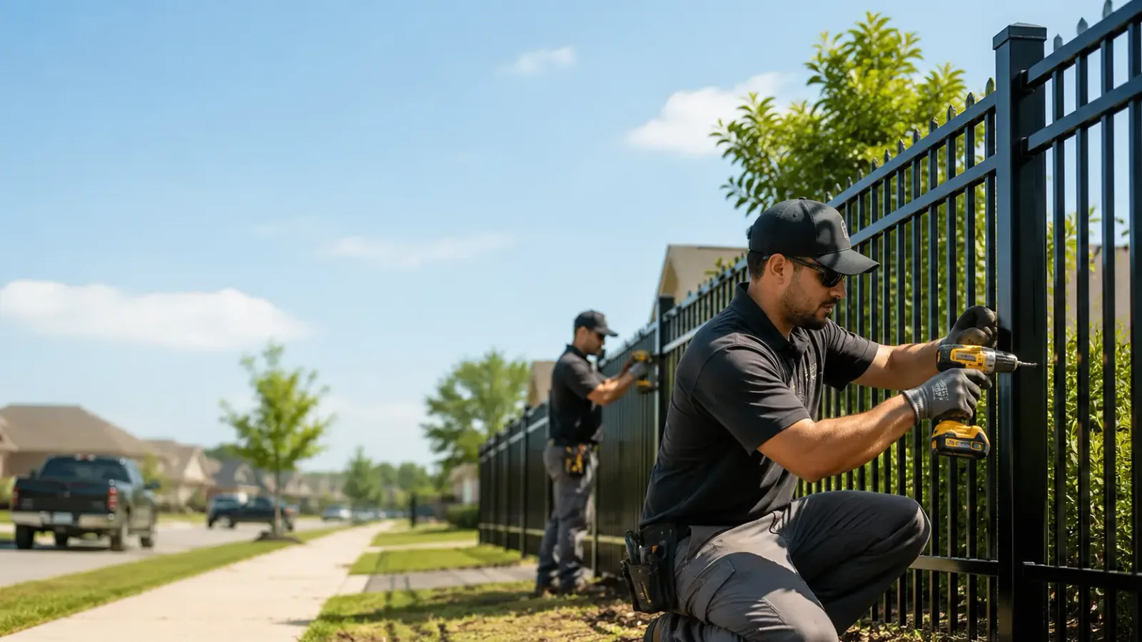 Metal Fence Installation in Mantador, ND